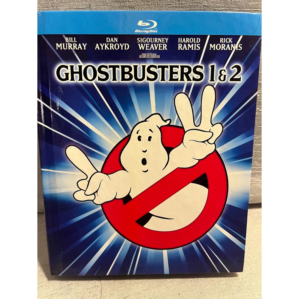 Ghostbusters 1 & 2 30th Anniversary Blu-ray DigiBook 4K Mastered 44295DGR